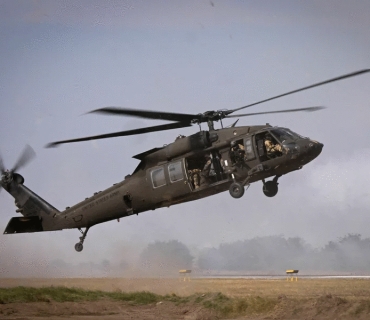 بەهۆی کەوتنەخوارەوەی هەلیکۆپتەرێک پێنج سەرباز گیانیان لەدەستدا