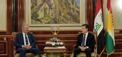 President Nechirvan Barzani meets with Iraq’s Oil Minister