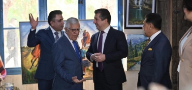 Mesrûr Barzanî: Ez ji hunerê hez dikim û min xwest serdana festîvala Peymangeha Hunerên Ciwan bikim