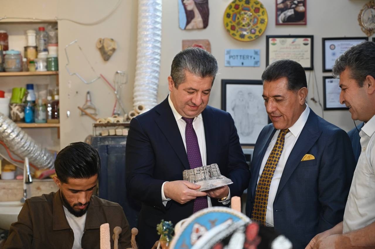 مسرور بارزاني: ندعم الأعمال الفنية وأملي كبيرٌ بشباب كوردستان