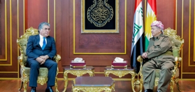 سەرۆک بارزانی پێشوازی لە شاندی پارتی وڵاتپارێزانی کوردستان دەکات