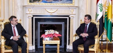 رئيس حكومة إقليم كوردستان يستقبل وفداً من الأمم المتحدة