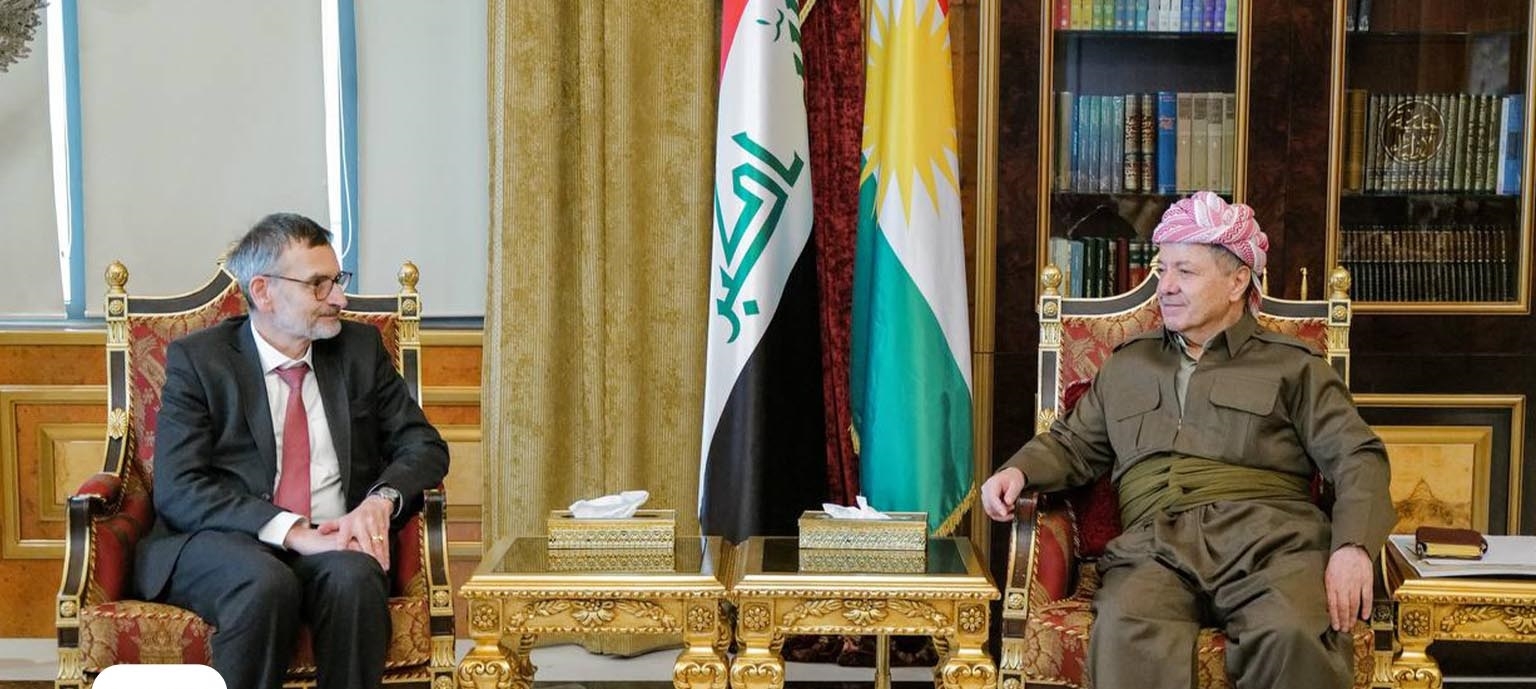 الرئيس بارزاني يستقبل رئيس فريق مراجعة مهام اليونامي في العراق