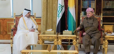 Serok Barzanî yekem Konsulê Qeterê yê Herêma Kurdistanê qebûl kir