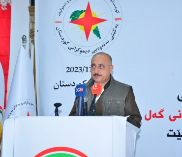 غەفوور مەخموورى لە کردنەوەى شەشەم کۆنگرەى YNDK دا:  پاراستن و پێشخستنى قەوارەى هەرێمى کوردستان ئەرکى نەتەوەیى و نیشتمانى و ئەخلاقى تەواوى لایەنە سیاسییەکانى کوردستانە