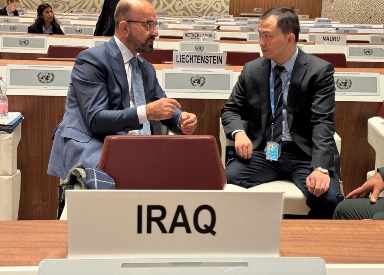 شــانــدێـكی دەزگای مین بەشداری دواین پانێڵی کۆنفڕانسی ڕێکەوتننامەی چەکە باوەکان بوون