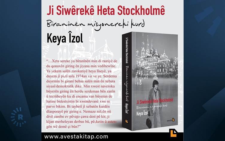 Pirtûka bîranînan a Keya Îzol ji Avestayê derket