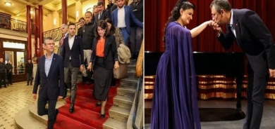 Serokê chp destê hunermenda kurd maç kir