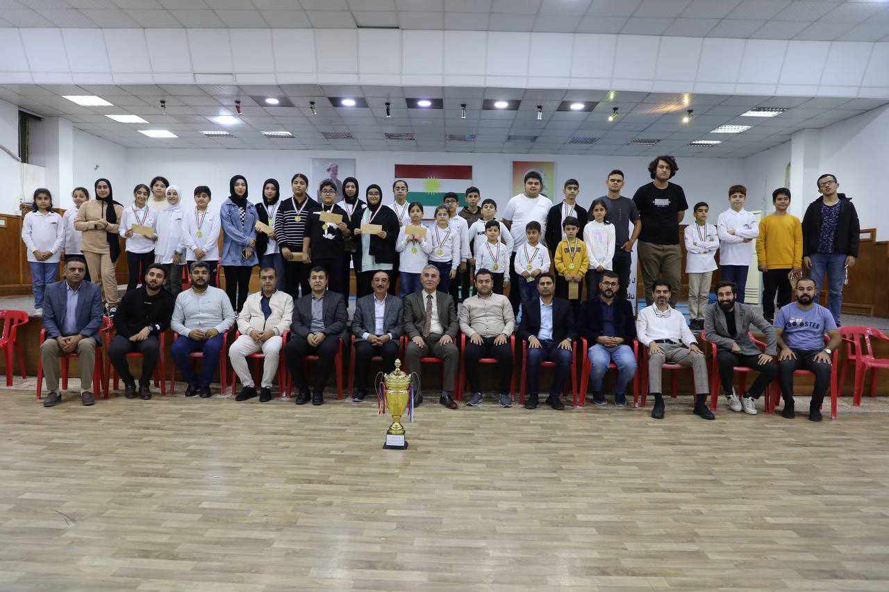 شەترەنجزانانی هەولێركۆنترۆڵی كوردستانیان كرد