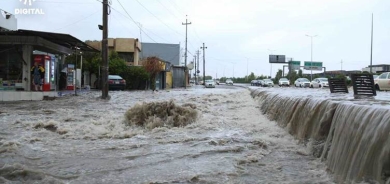 Li Hewlêrê piştî baraneke gur lehî rabû