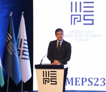 سەرۆک نێچیرڤان بارزانی: بە هیچ شێوەیەک نابێ عێراق بخزێتە ناو ئاڵۆزییەکانی ڕۆژهەڵاتی ناوەڕاستەوە