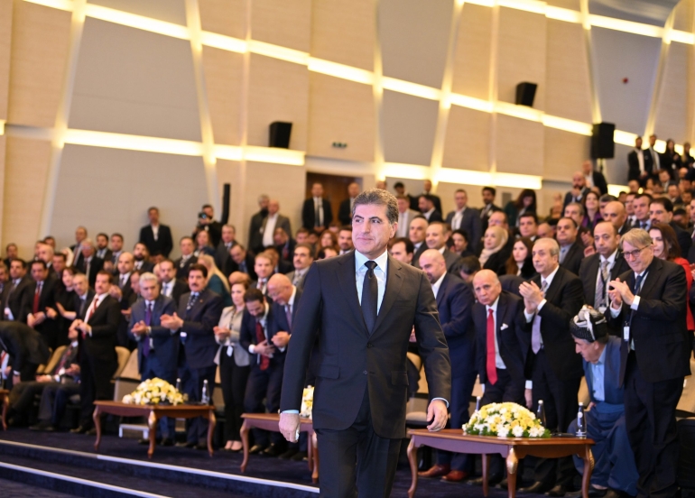 سەرۆک نێچیرڤان بارزانی: بە هیچ شێوەیەک نابێ عێراق بخزێتە ناو ئاڵۆزییەکانی ڕۆژهەڵاتی ناوەڕاستەوە