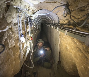 دۆزینەوەی تونێلێکی 55 مەتری لە ژێر نەخۆشخانەی شیفا لەلایەن سوپای ئیسرائیلەوە