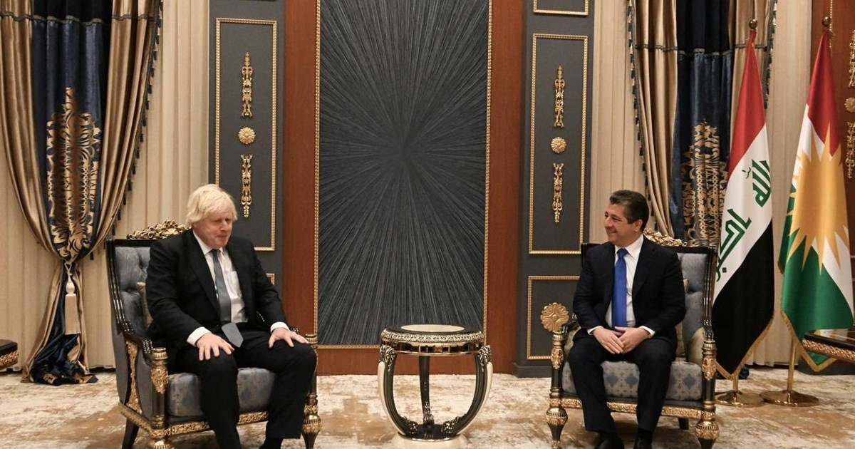 KRG Prime Minister Meets with Former British Prime Minister