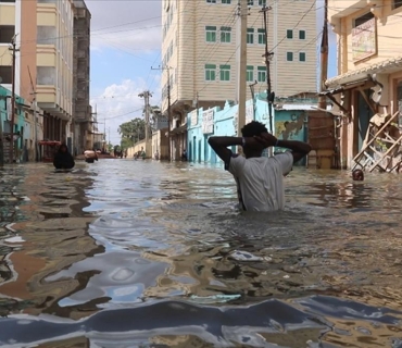 ژمارەی گیان لەدەستدانی لافاو لە سۆماڵ بۆ ٥٥ کەس بەرزبووەوە