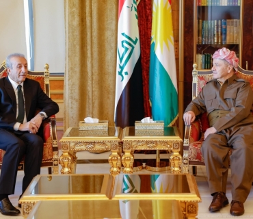 سەرۆک بارزانی پێشوازی لە وەزیری پێشووی کشتوکاڵی تورکیا دەکات