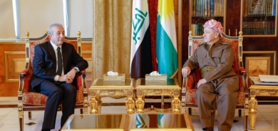 Serok Barzanî pêşwaziya Wezîrê Berê Çandinê yê Tirkiyeyê dike