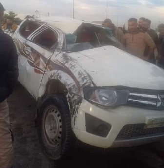 كركوك .. مصرع وإصابة 14 شخصاً بحادث سير مروع