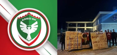 Amedsporê bersiv da alîgirên tîma Bursayê: Terorîst bavê we ye