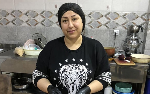 بەفرین حەسەن:  لە چێشتخانەكەمدا  دەرفەتی كارم بۆ سێ خانمی دیكە ڕەخساندووە