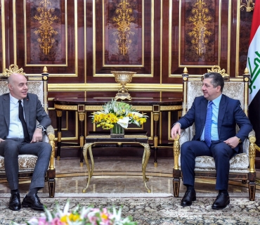 سەرۆكی حكوومەتی هەرێمی كوردستان  پێشوازی لە  عەلی ڕیزا گونەی باڵوێزی تورکیا لە عێراق کرد