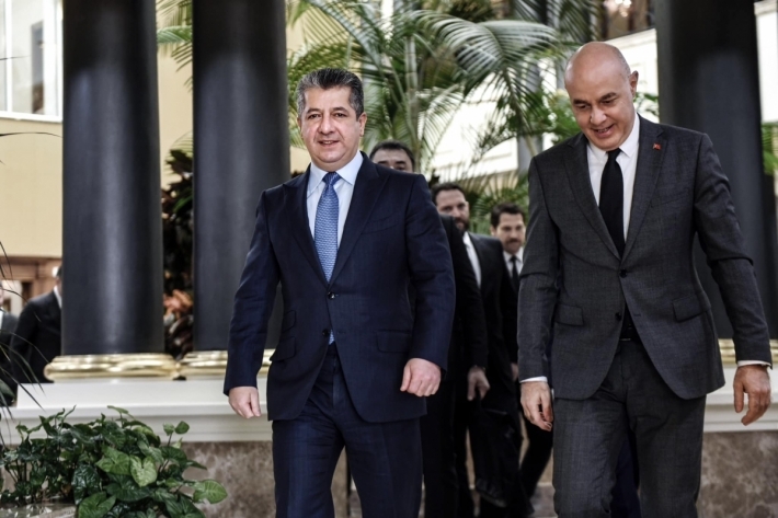 Serokê Hikûmeta Herêma Kurdistanê pêşwazî li Balyozê Tirkiyê li Iraqê kir