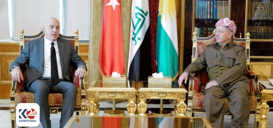 Serok Barzanî pêşwaziya Balyozê Tirkiyeyê li Îraqê dike