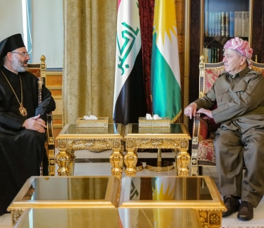 ســەرۆک بارزانی پێشوازی لە مەترانی ڕۆمی ئەرتەدۆکس لە بەغدا و کوەیت و سەڵتەنەتی عومان دەکات