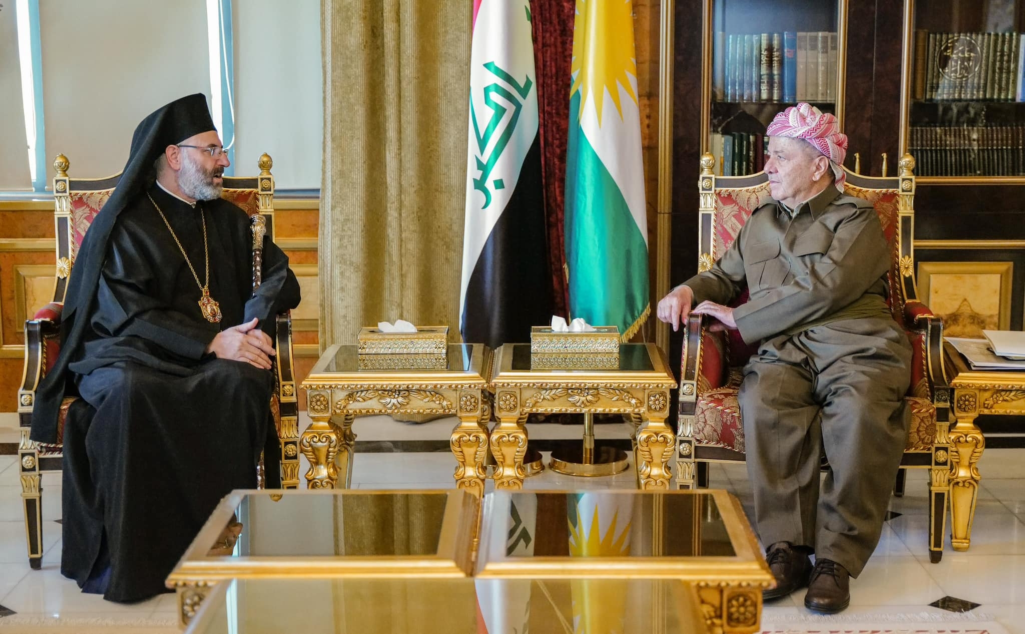 ســەرۆک بارزانی پێشوازی لە مەترانی ڕۆمی ئەرتەدۆکس لە بەغدا و کوەیت و سەڵتەنەتی عومان دەکات