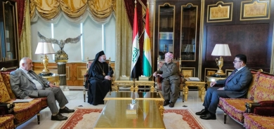 Serok Barzanî li gel Metranê Romî Ortodoksî civiya