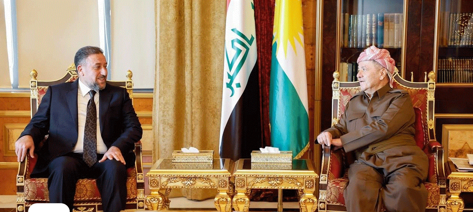 الرئيس بارزاني والخنجر يبحثان مستجدات المنطقة وأوضاع العراق