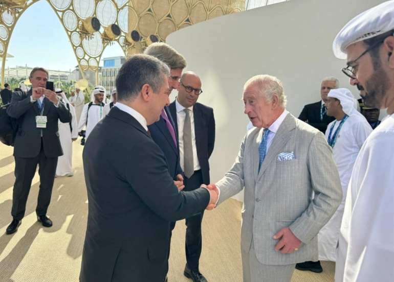 سەرۆكوەزیرانی هەرێمی كوردستان، چاوی بە ژمارەیەک لە سەرکردەکانی جیهان دەکەوێت