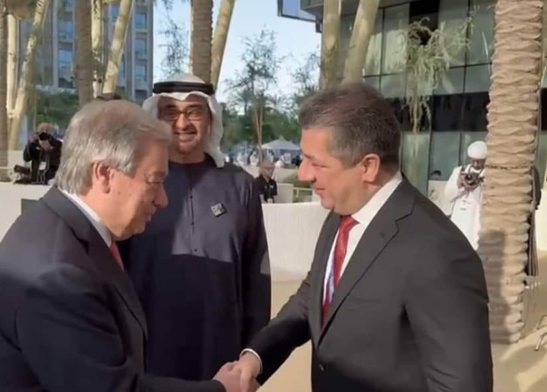 سەرۆكوەزیرانی هەرێمی كوردستان، چاوی بە ژمارەیەک لە سەرکردەکانی جیهان دەکەوێت