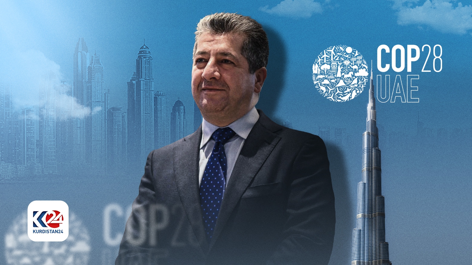 Peyamên Mesrûr Barzanî di roja yekem a Lûtkeya Cîhanî ya Keşûhewayê de