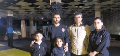 كچە یاریزانی كورد لە كۆنگ فۆ بووە دووەمی جیهان