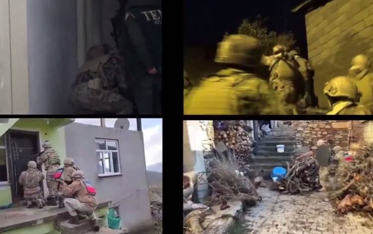 88 kes hatibûn desteserkirin: 46 ji wan bi hinceta PKKyê hatin girtin