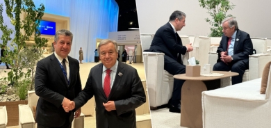 Barzanî û Guterres behsa rewşa Îraq û Kurdistanê kirin