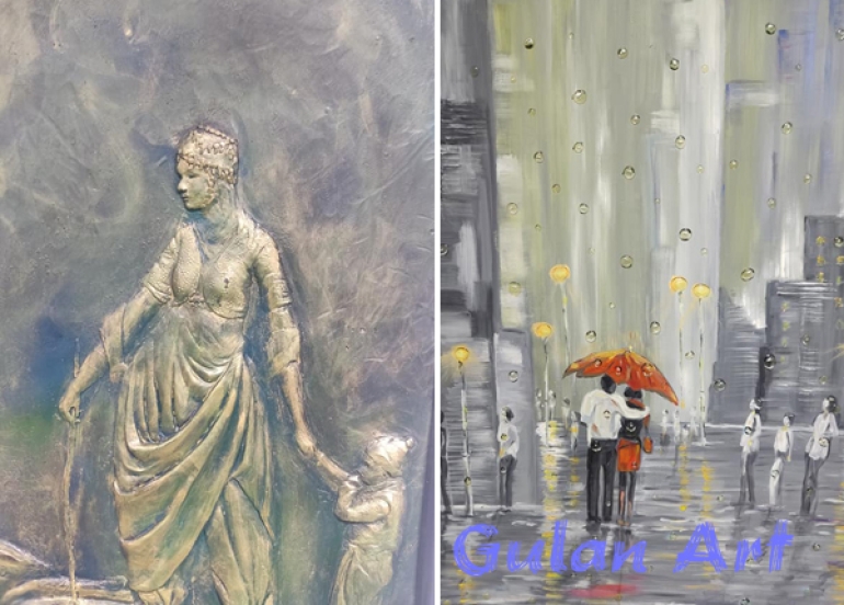 پێشانگەیەکی هاوبەش بۆ مامۆستایانی هونەر لە گەلەری میدیا کرایەوە