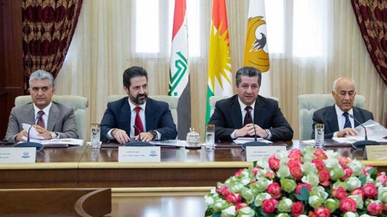 Civata wezîran ya herêma Kurdistanê bi Serokatiya Serokwezîr Mesrûr Barzanî dest bi civîna xwe kir