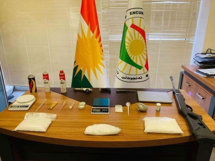 القبض على 3 متاجرين بالمخدرات في أربيل