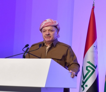 پــەیامی سەرۆك بارزانی بۆ یادی حەفتاویەك ساڵەی دامەزراندنی یەكێتیی ئافرەتانی كوردستان