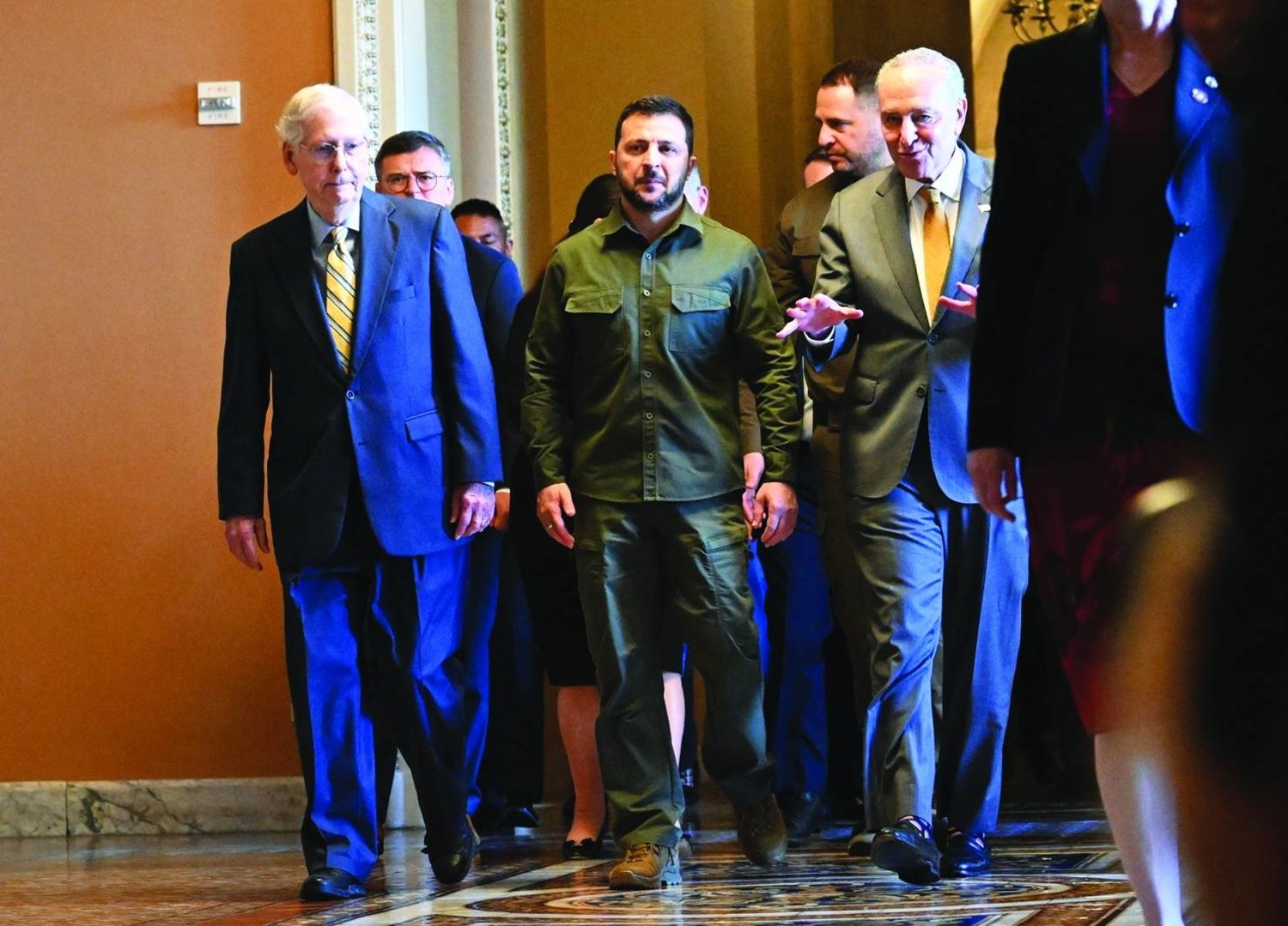 زيارة «مصيرية» لزيلينسكي إلى واشنطن