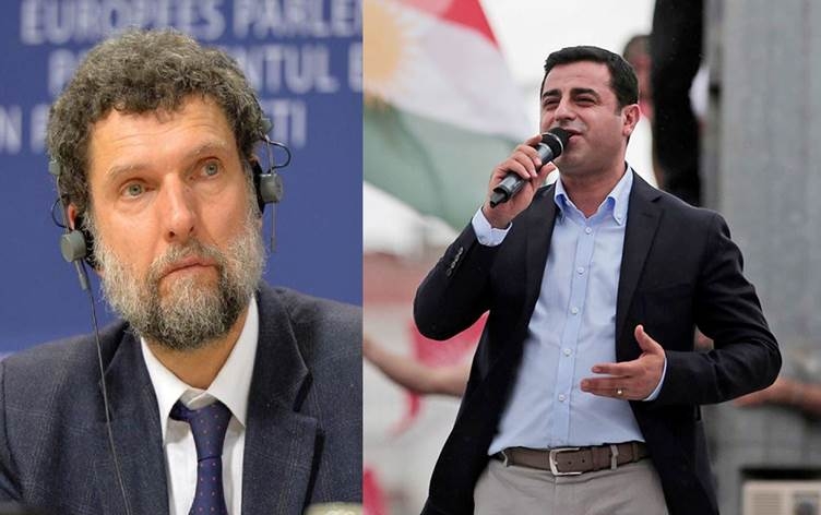 Konseya Ewropayê: Divê Demîrtaş û Kavala demildest bên berdan