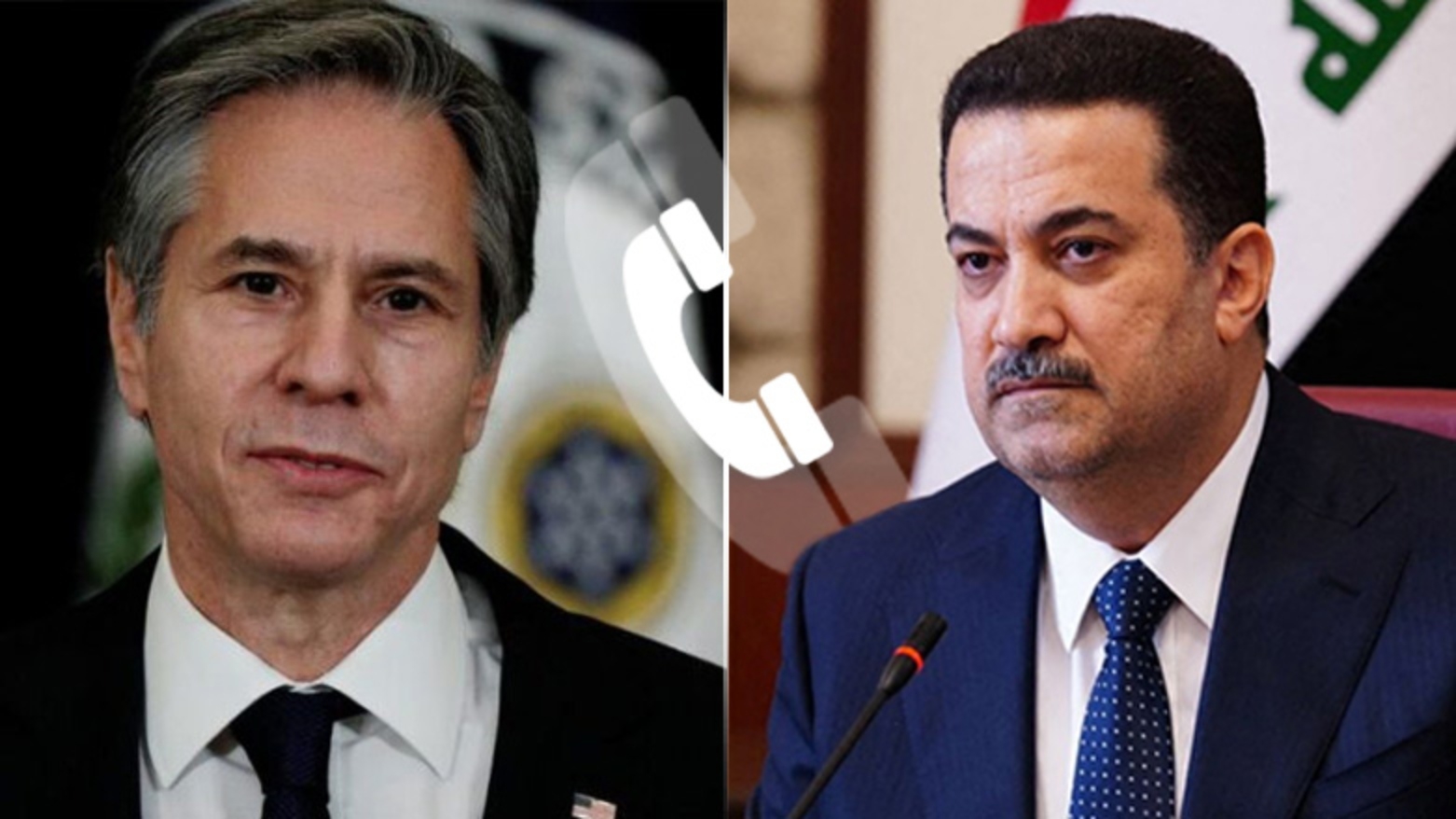 Blinken ji bo Sûdanî: Êrîşên ku tên ser bingehên me Ii Îraqê teroristî ne