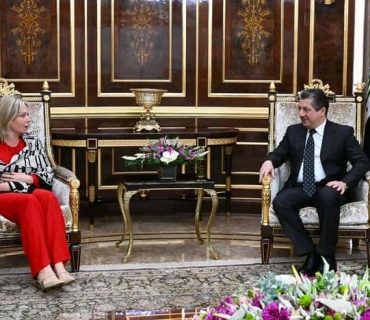 سه‌رۆكی حکومەت پێشوازى له‌ نوێنه‌رى تایبه‌تیی سكرتێرى گشتيى نه‌ته‌وه‌ يه‌كگرتووه‌كان له‌ عێراق دەکات