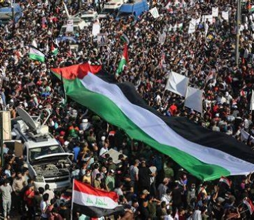 خۆپیشاندانی بەرفراوانی ئوردنییەکان بۆ پشتیوانی لە غەززە