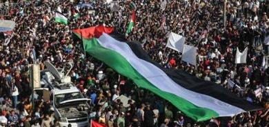 خۆپیشاندانی بەرفراوانی ئوردنییەکان بۆ پشتیوانی لە غەززە