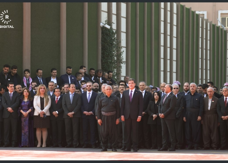 ســەرۆکی هەرێمی کوردستان :  ئاڵای کوردستان تابلۆیەکی رەنگینە بە خوێنی هەموو ئەوانەی کە کوردستان بە ماڵی خۆیان دەزانن، نەخشێنراوە