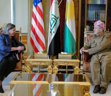 سەرۆك بارزانی پێشوازی لە جێگری وەزیری دەرەوەی ئەمەریكا دەكات