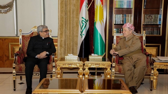 President Barzani Meets with Indian Consul to Enhance Bilateral Relations